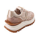 Кросівки жіночі Renzoni бежеві текстиль, 38, фото 4