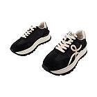 Кросівки жіночі Renzoni чорні текстиль, 39, фото 5