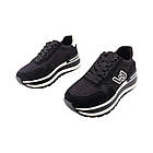 Кросівки жіночі Farinni чорні текстиль, 39, фото 5