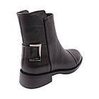 Черевики жіночі Wit Mooni чорні натуральна шкіра, 39, фото 4