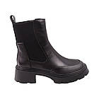 Черевики жіночі Wit Mooni чорні натуральна шкіра, 39, фото 3