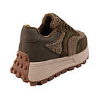 Кросівки жіночі Renzoni зелені натуральна замша, 39, фото 4