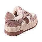 Кросівки жіночі Renzoni капучіно натуральна замша, 41, фото 4