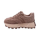 Кросівки жіночі Renzoni капучіно натуральна замша, 38, фото 2