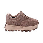 Кросівки жіночі Renzoni капучіно натуральна замша, 38, фото 3