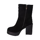 Черевики жіночі Renzoni чорні натуральна замша, 40, фото 2