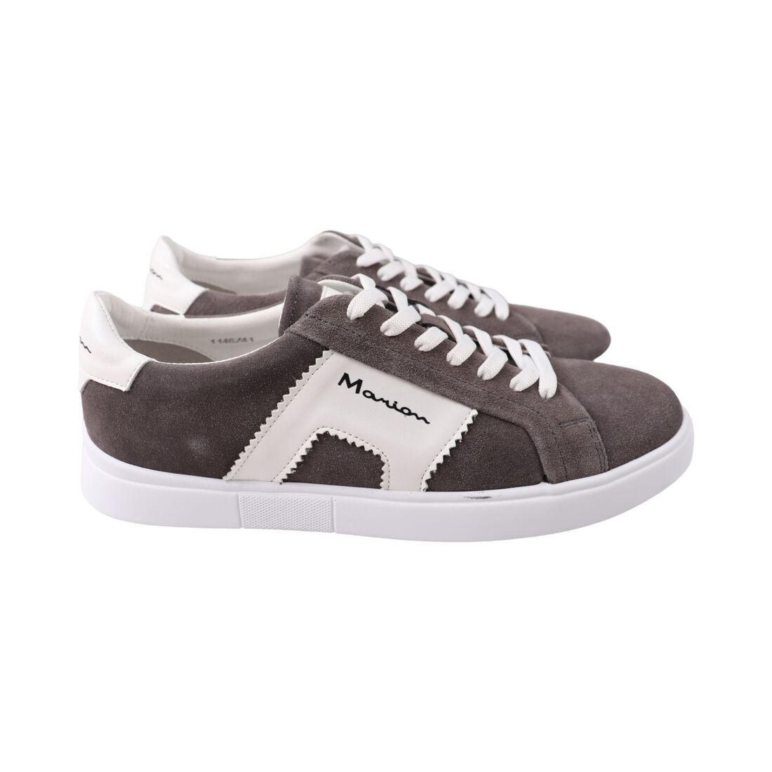 Кеди чоловічі Marion сірі натуральна замша, 44, фото 1