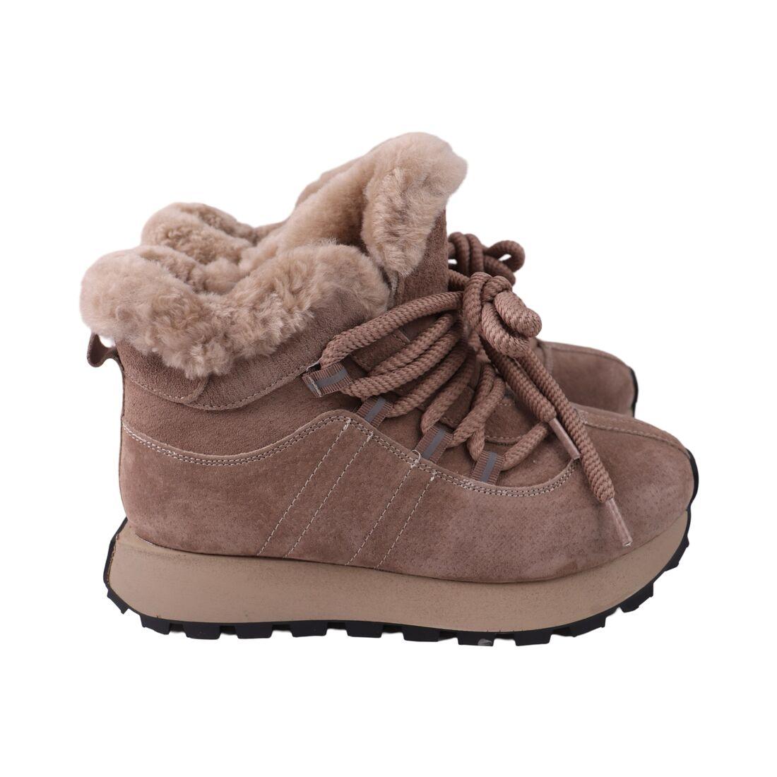 Черевики жіночі Li Fexpert капучіно натуральна замша, 38, фото 1