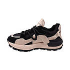 Кросівки жіночі Li Fexpert чорні текстиль на платформі, 38, фото 2