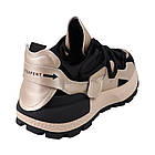 Кросівки жіночі Li Fexpert чорні текстиль на платформі, 38, фото 4