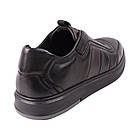 Кеди чоловічі Anemone чорні натуральна шкіра, 45, фото 4