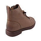 Черевики жіночі Berisstini капучіно натуральна шкіра, 38, фото 4