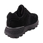 Кросівки жіночі Renzoni чорні натуральна замша, 39, фото 4