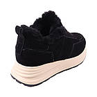 Кросівки жіночі Gifanni чорні натуральна замша, 39, фото 4