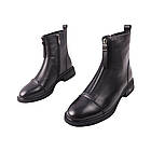 Черевики жіночі Farinni чорні натуральна шкіра, 38, фото 5