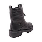 Черевики жіночі Melanda чорні натуральна шкіра, 39, фото 4