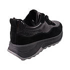 Кросівки жіночі Farinni чорні натуральна шкіра, 39, фото 4