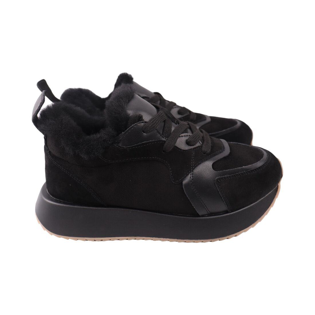 Кросівки жіночі Berisstini чорні натуральна замша, 40, фото 1