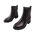 Черевики жіночі Polann чорні натуральна шкіра, 39, фото 5