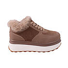 Кросівки жіночі Melanda капучіно натуральна замша, 39, фото 3