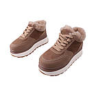 Кросівки жіночі Melanda капучіно натуральна замша, 39, фото 5