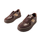 Кеди жіночі Farinni на платформі коричневі натуральна замша, 38, фото 5