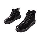 Черевики жіночі Euromoda чорні натуральна замша, 40, фото 5