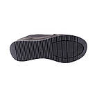 Кросівки жіночі Renzoni на платформі чорні натуральна шкіра, 38, фото 6