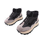 Черевики жіночі Renzoni чорні натуральна шкіра, 38, фото 5