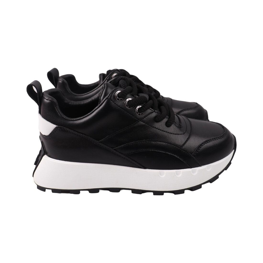 Кросівки жіночі Melanda чорні натуральна шкіра, 41, фото 1