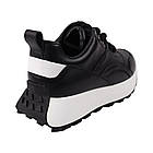 Кросівки жіночі Melanda чорні натуральна шкіра, 41, фото 4