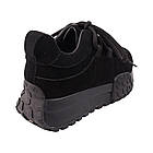 Кросівки жіночі Melanda чорні натуральна замша, 38, фото 4