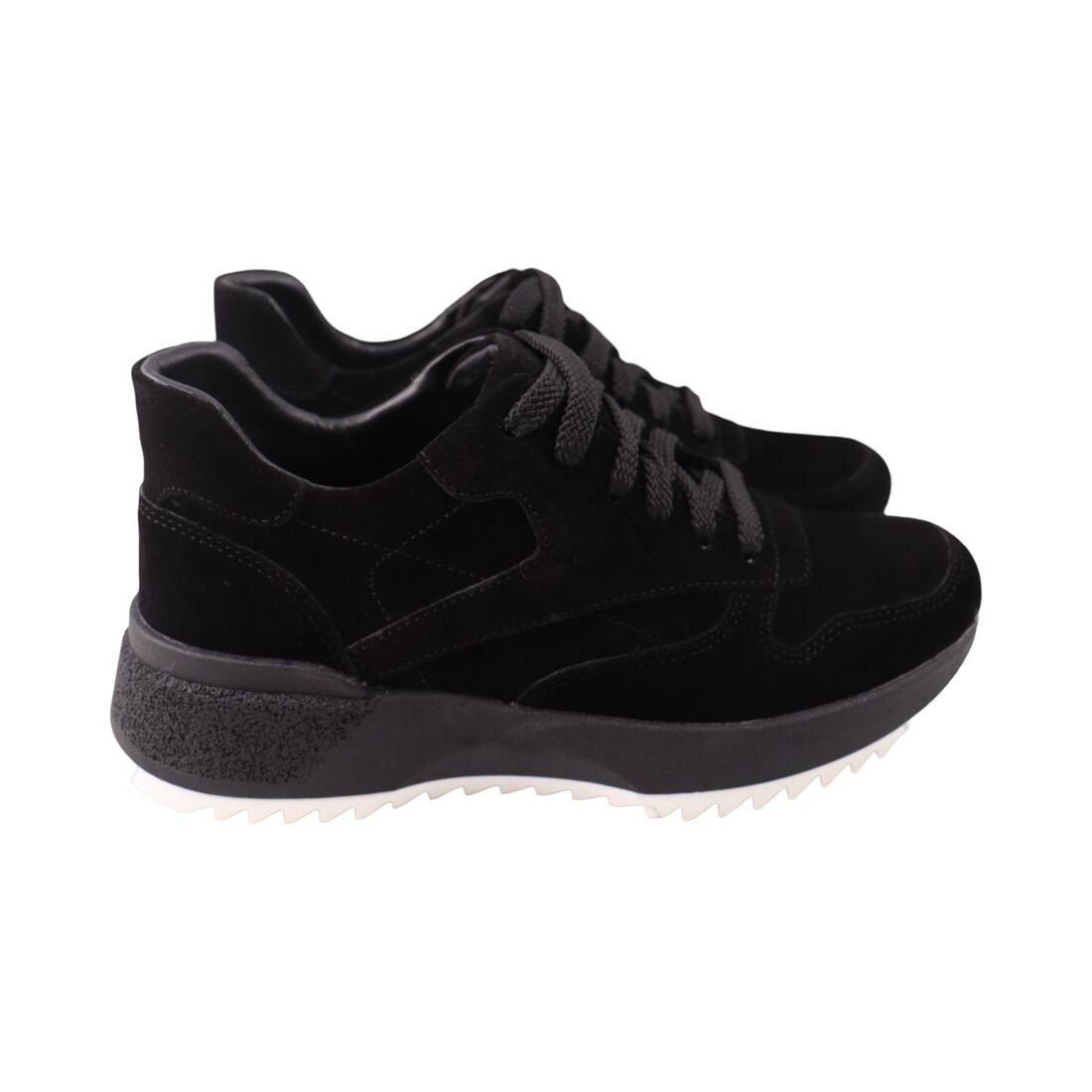 Кросівки жіночі Kento чорні натуральна замша, 38, фото 1