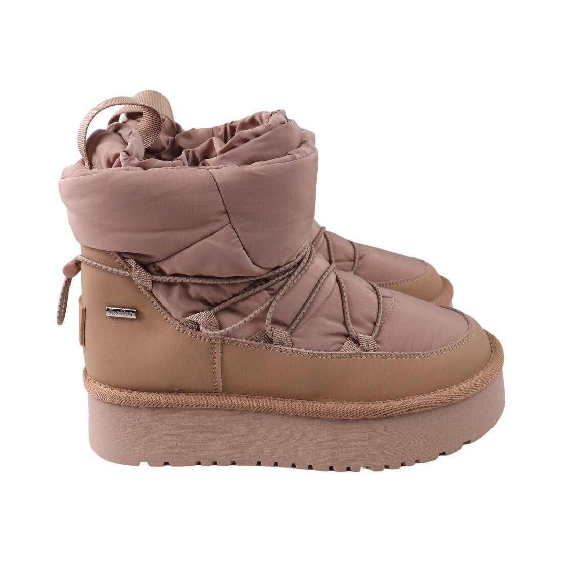 Угги жіночі Sorte Lady капучіно балонові на платформі, 40, фото 1