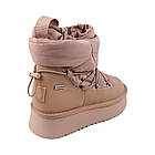 Угги жіночі Sorte Lady капучіно балонові на платформі, 40, фото 4