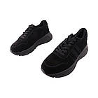 Кросівки жіночі Renzoni чорні натуральна замша, 40, фото 5