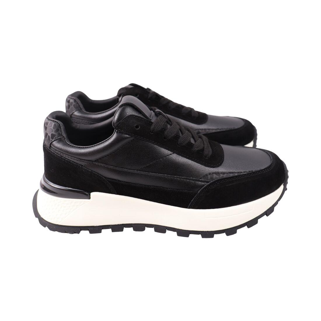 Кросівки жіночі Gifanni чорні натуральна шкіра, 40, фото 1