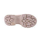 Черевики жіночі Farinni молочні натуральна шкіра, фото 6