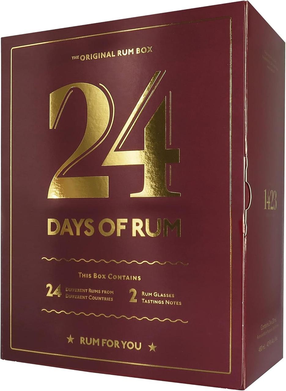 Адвент-календар з ромом 24 Days of Rum Advent Calendar 24 х 20 мл
