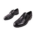 Туфлі чоловічі Brooman чорні натуральна шкіра, 44, фото 5