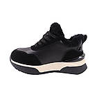 Кросівки жіночі Sorte Lady чорні натуральна шкіра, 40, фото 2