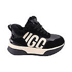 Кросівки жіночі Sorte Lady чорні натуральна шкіра, 40, фото 3