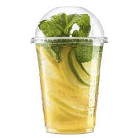 Склянка для коктейлів PET 400мл. Прозорий Ø=95мм. (50) без кришки Кр.3175