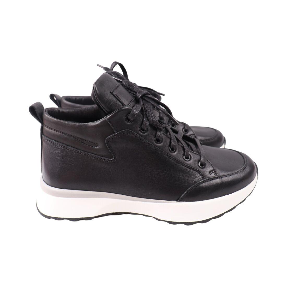 Черевики чоловічі Vadrus чорні натуральна шкіра, 44, фото 1