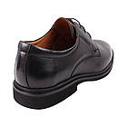 Туфлі чоловічі Cosottinni чорні натуральна шкіра, 45, фото 4