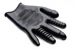 Рукавичка з різними текстурами Master Series Pleasure Poker Textured Glove