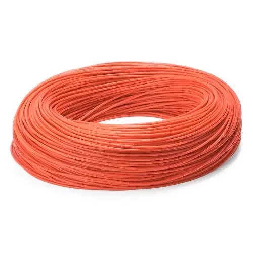 Провід мідний 12AWG 600В 4.5мм 100м, в силіконовій ізоляції, червоний