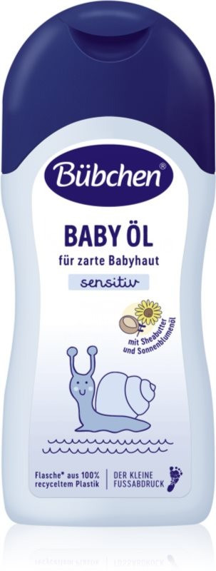 Очисна олія дитяча для новонароджених Bubchen для очищення в зоні підгузка, 200 мл, фото 1