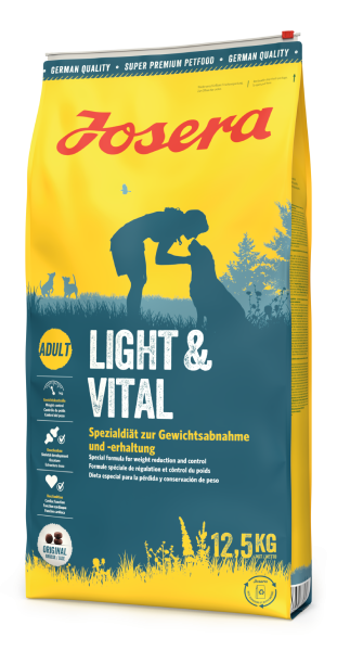 Josera Light&Vital (Йозера Лайт енд Вітал) сухий корм контроль ваги для собак, схильних до зайвої ваги