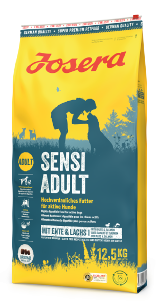 Josera Sensi Adult (Йожера Сенсі Едалт) сухий легкозасвоюваний корм для активних собак
